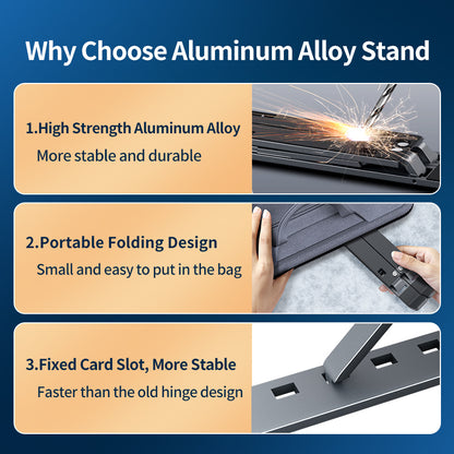 Portable Aluminum Foldable Laptop Stand MC N3